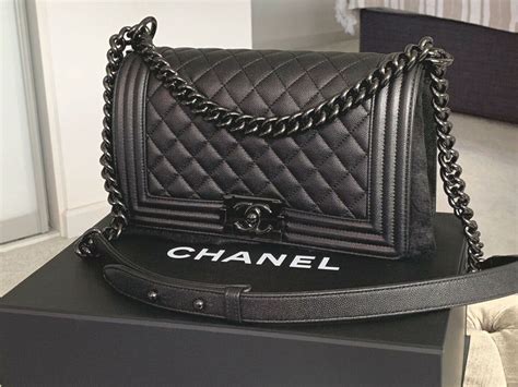 chanel boy mini black|chanel boy bag old medium.